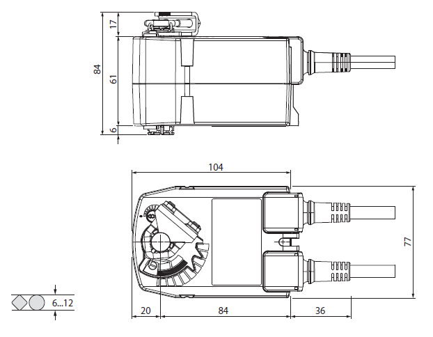 Габаритные размеры TF230 Габаритные размеры TF230