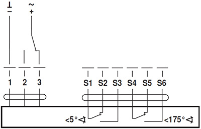 Электрическое подключение BEG24-ST