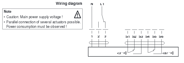 Электрическое подключение BR230