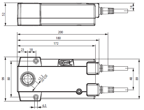 Габаритные размеры BFN230 Габаритные размеры BFN230
