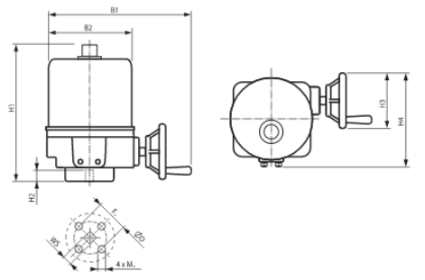 Габаритные размеры SY10-230-3-T