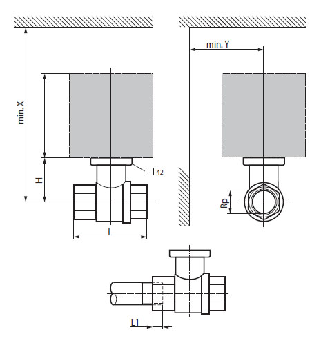 Габаритные размеры R2015–4-S1 