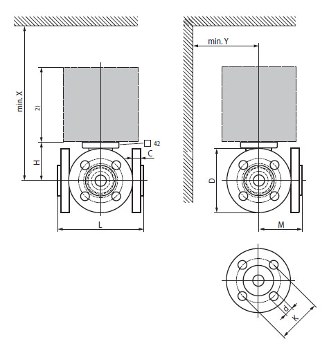 Габаритные размеры R7015R4-B1 Габаритные размеры R7015R4-B1