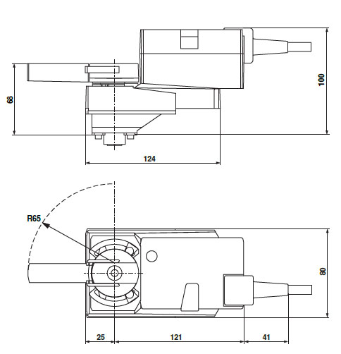 Габаритные размеры LRQ24A-SZ Габаритные размеры LRQ24A-SZ