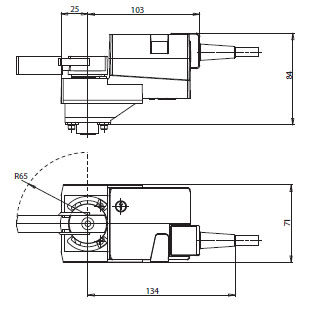 Габаритные размеры LR24A-SR Габаритные размеры LR24A-SR