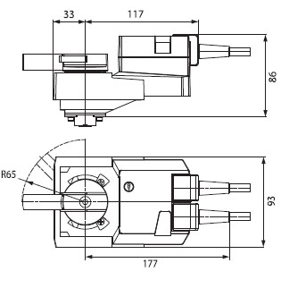 Габаритные размеры SR24A Габаритные размеры SR24A
