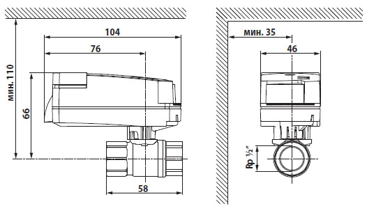 Габаритные размеры CQ24A Габаритные размеры CQ24A