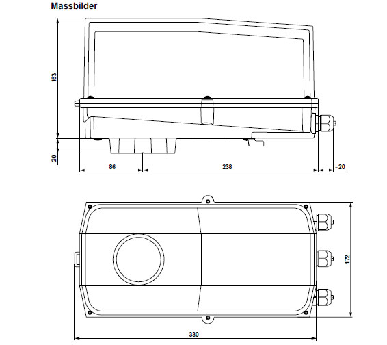 Габаритные размеры GRC24G-SZ-T-5 Габаритные размеры GRC24G-SZ-T-5