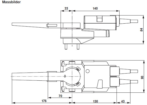 Габаритные размеры SR230A-SR-5 Габаритные размеры SR230A-SR-5
