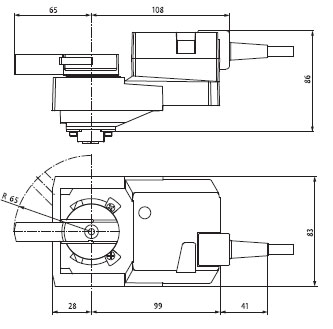 Габаритные размеры NR24A
