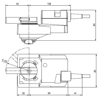 Габаритные размеры NR24A-SR Габаритные размеры NR24A-SR