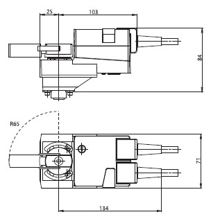 Габаритные размеры LR24A