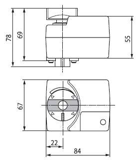 Габаритные размеры TR24 