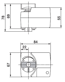 Габаритные размеры TR24-SR 