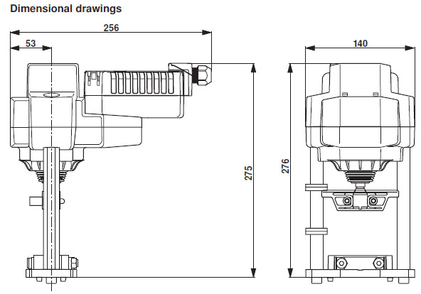 Габаритные размеры AVK24A-MP-TPC Габаритные размеры AVK24A-MP-TPC