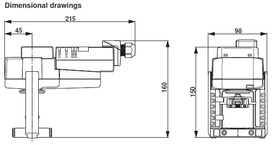 Габаритные размеры NV24A-MP-TPC Габаритные размеры NV24A-MP-TPC