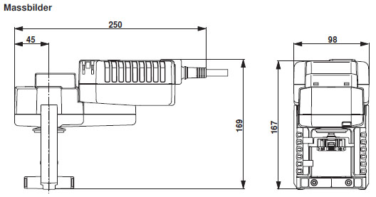 Габаритные размеры NVK230A-3 Габаритные размеры NVK230A-3