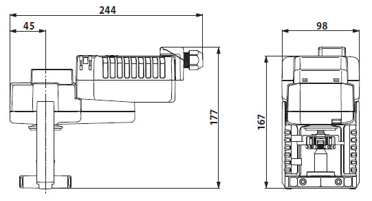 Индикация и управление NVK24A-3-TPC Индикация и управление NVK24A-3-TPC
