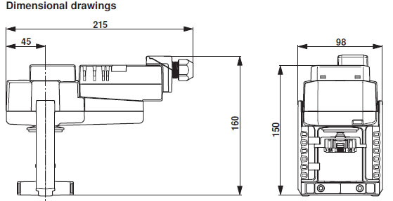 Габаритные размеры SV24A-MP-TPC Габаритные размеры SV24A-MP-TPC