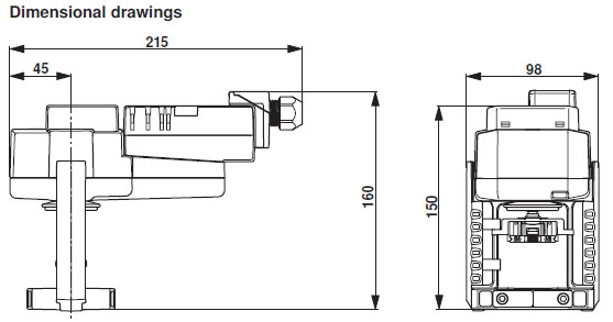 Габаритные размеры SVC24A-SR-TPC Габаритные размеры SVC24A-SR-TPC