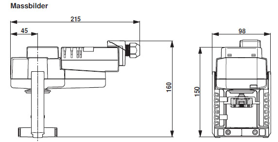 Габаритные размеры LV24A-MP-TPC Габаритные размеры LV24A-MP-TPC