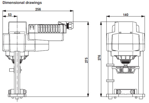 Габаритные размеры AVK24A-MP-TPC Габаритные размеры AVK24A-MP-TPC