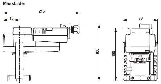 Габаритные размеры LV24A-MP-TPC Габаритные размеры LV24A-MP-TPC