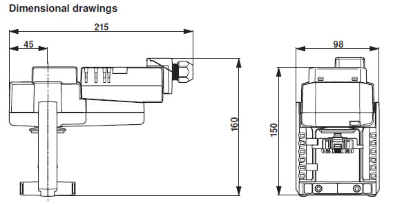 Габаритные размеры SVC24A-MP-TPC Габаритные размеры SVC24A-MP-TPC