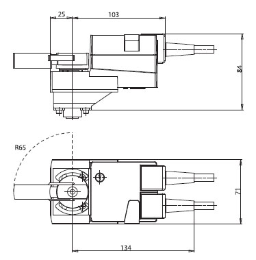 Габаритные размеры LR24A-S Габаритные размеры LR24A-S
