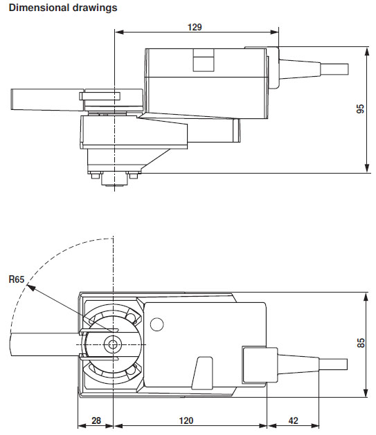 Габаритные размеры LRQ24A Габаритные размеры LRQ24A