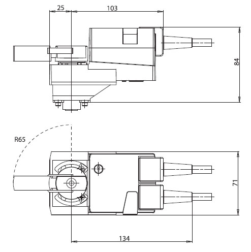 Габаритные размеры LR230A-S Габаритные размеры LR230A-S