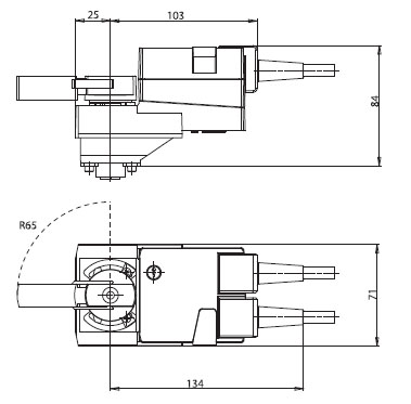 Габаритные размеры LR24A-S Габаритные размеры LR24A-S
