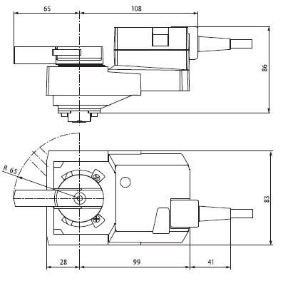 Габаритные размеры NR24A-S Габаритные размеры NR24A-S