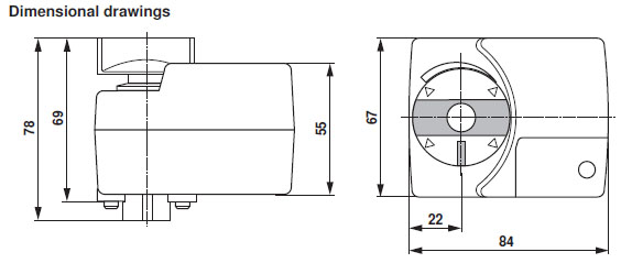 Габаритные размеры TRY230 Габаритные размеры TRY230
