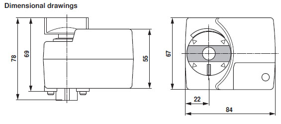 Габаритные размеры TRY24