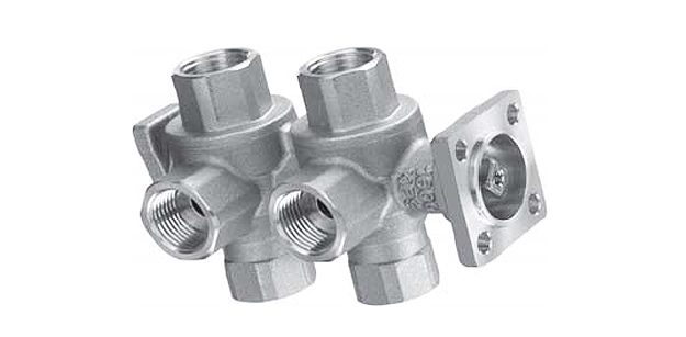 6-ходовой регулирующий шаровой кран R3020-1P6-P63-B2