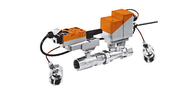 2-ходовые электронные регулирующие шаровые краны, независимые от изменения давления EP040R+MP
