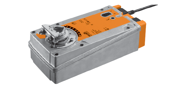 Электроприводы с охранной функцией с пружинным возвратом EF230A Откр/закр 230В ~