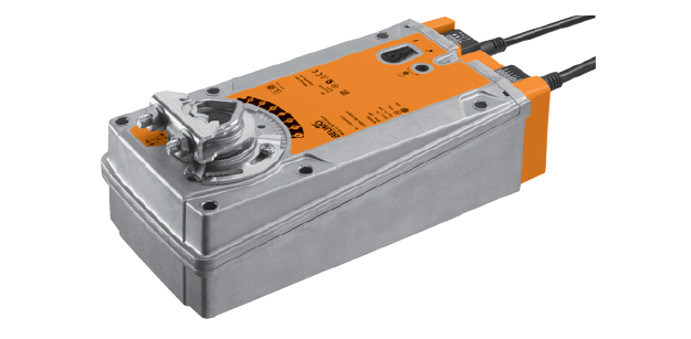 Электроприводы с охранной функцией с пружинным возвратом EF230A-S2 Откр/закр 230В ~, 2 вспомогательных переключателя