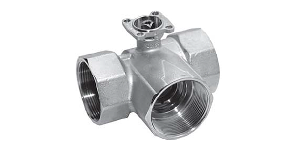 2-ход/3ход регулирующие шаровые краны с приводами малой мощности R3015-P63-S1