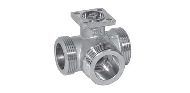 2-ход/3ход регулирующие шаровые краны с приводами малой мощности R512