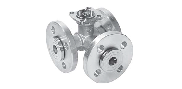 2-ход/3ход регулирующие шаровые краны с приводами малой мощности R7015R4-B1