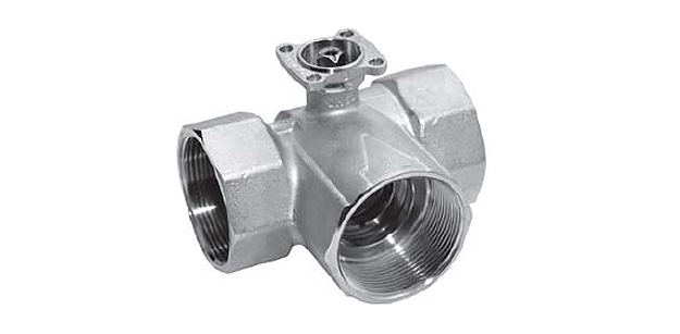 2-ход/3ход регулирующие шаровые краны со стандартными электроприводами R3050-40-S4