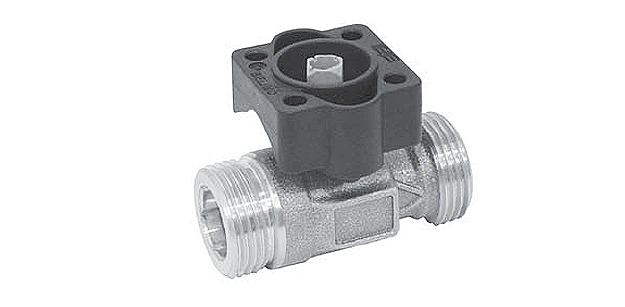 2-ходовые регулирующие шаровые краны с доп. функциями (макс. 130°C) R407DK