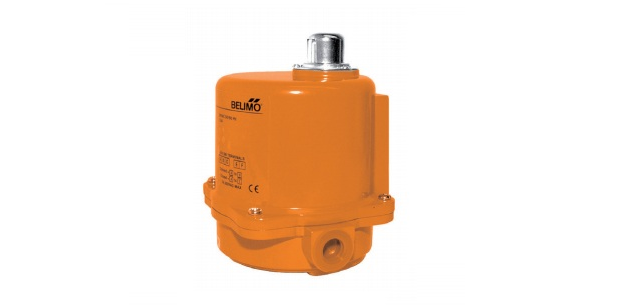 Привод для установки на дисковые поворотные затворы с быстрыми поворотными приводами DN 25-350 SY1-24-3-T