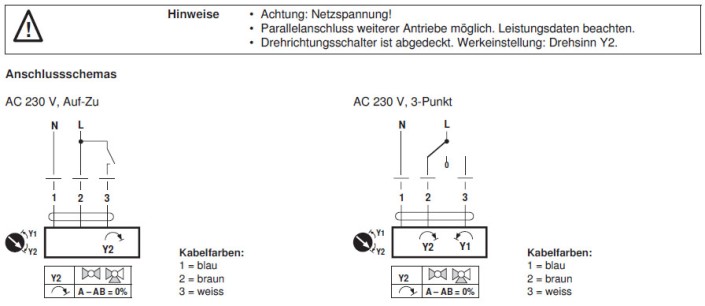 Электрическое подключение SR230P-5 